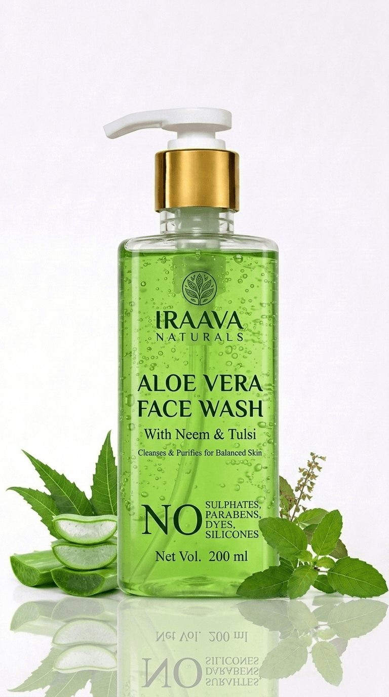 Aloe Vera Face Wash with Neem & Tulsi