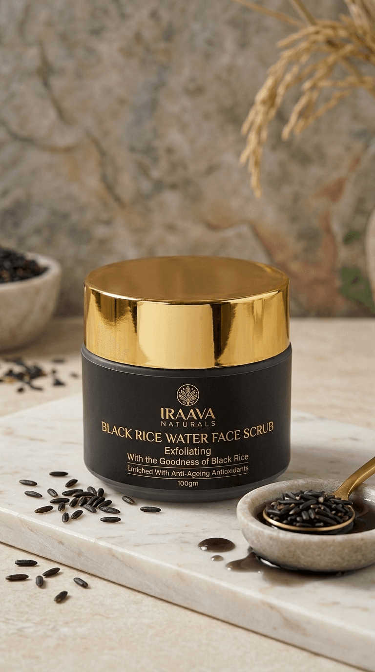 Exfoliating Black Rice Water Face Scrub