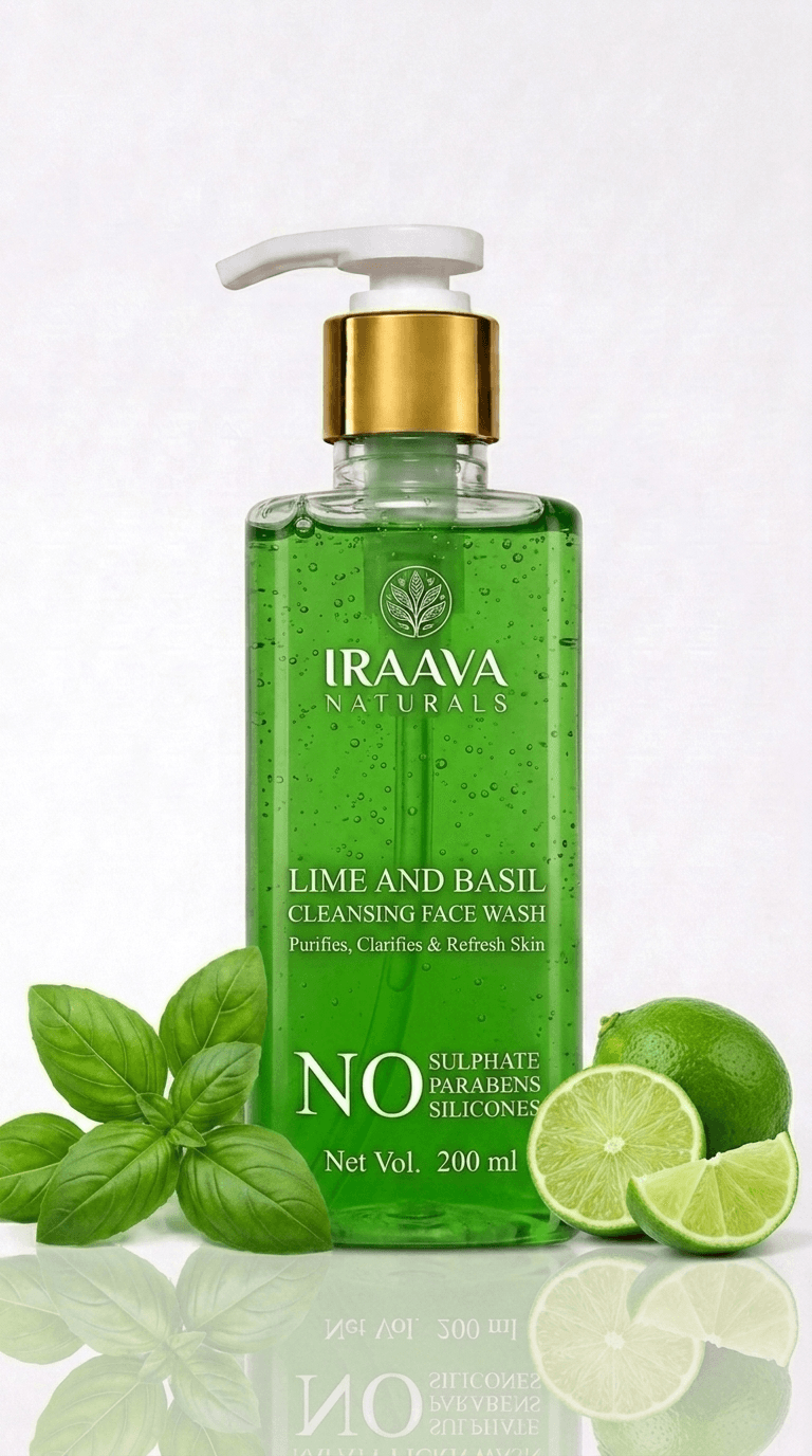Lime and Basil Cleansing Face Wash